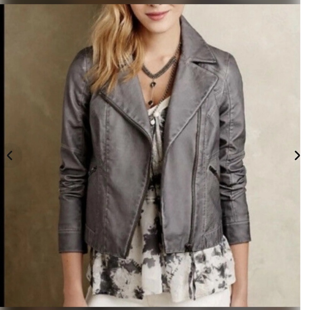 Vegan Leather Jacket